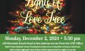 The 2024 MTMC Foundation’s Lights of Love Tree Lighting