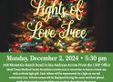 The 2024 MTMC Foundation’s Lights of Love Tree Lighting