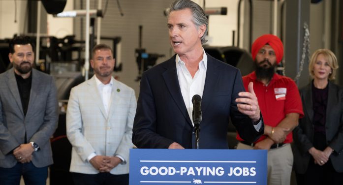 Governor Newsom Unveils Economic Framework He Says Will Create More Jobs, Faster