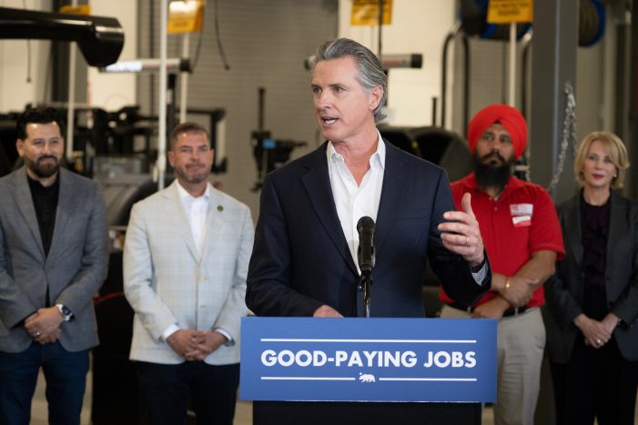 Governor Newsom Unveils Economic Framework He Says Will Create More Jobs, Faster