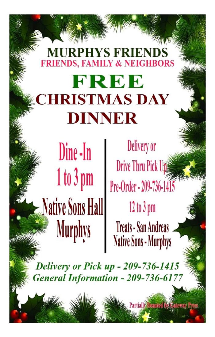 The Annual Murphys Friends Free Christmas Dinner