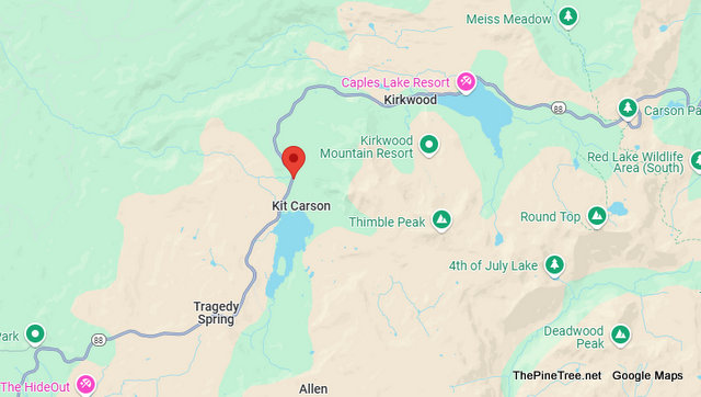 Traffic Update….Possible Injury Overturned Vehicle Collision Near Hwy 88 & Kit Carson