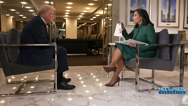 Donald Trump & Kristen Welker Full Interview