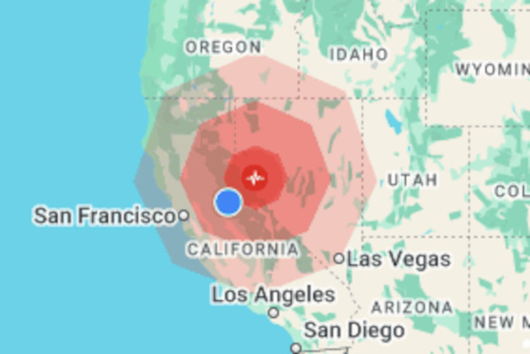 Well, We Definitely Felt That One!  5.8 Earthquake in Yerington Area Shook Us as Well!