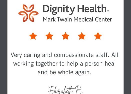 Another Happy Patient at Mark Twain Medical Center