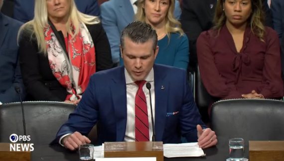 Pete Hegseth Testifies at Senate Confirmation Hearing for Defense Secretary