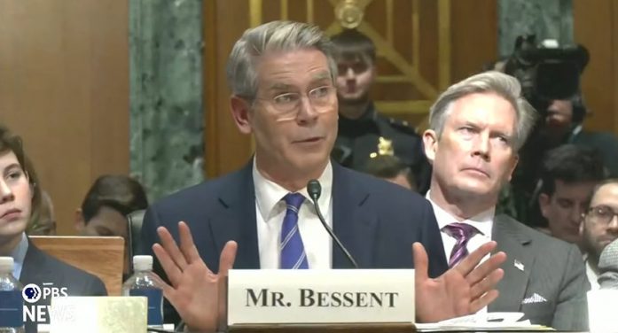 Scott Bessent Testifies at Senate Confirmation Hearing for Treasury Secretary