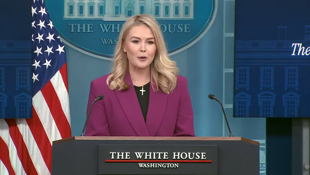Press Secretary Karoline Leavitt Briefs Members of the Media