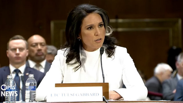 Tulsi Gabbard Testifies at Confirmation Hearing for National Intelligence Director