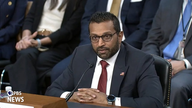 Kash Patel Testifies at Senate Confirmation Hearing for FBI Director