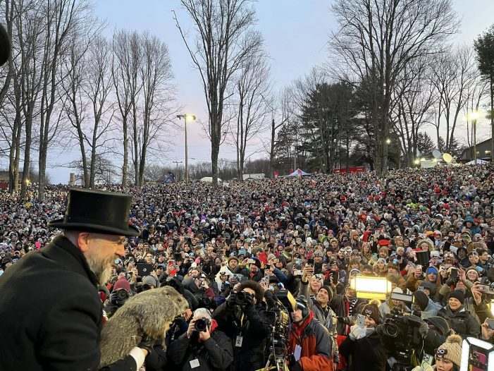 Punxsutawney Phil Predicts Six More Weeks of Winter