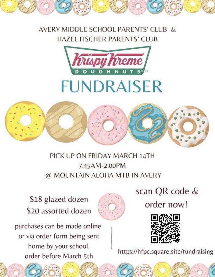 Fundraiser for Hazel Fischer Elementary and Avery Middle School!