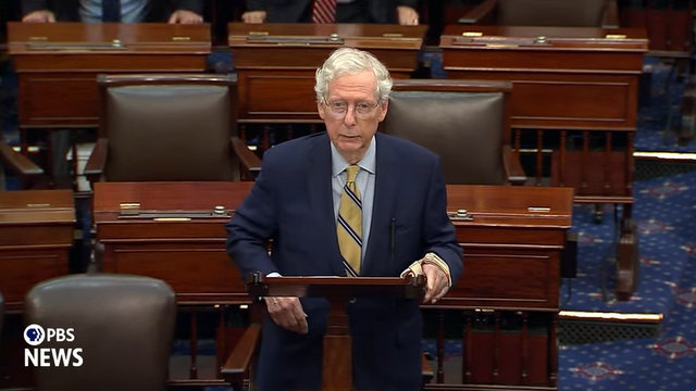 Mitch McConnell Delivers Final Floor Speech as Senate Republican Leader