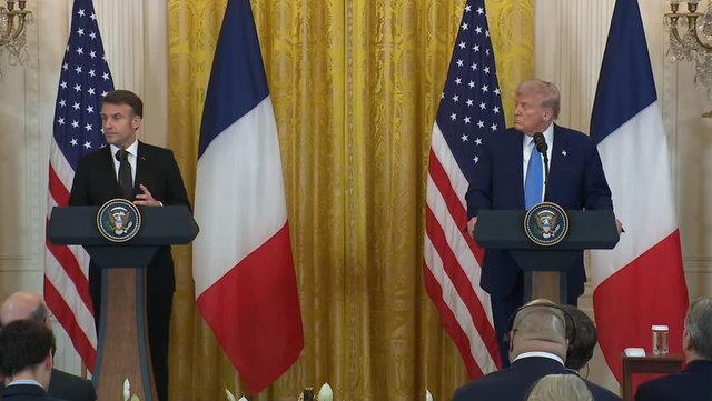 President Trump Holds a Press Conference with President Emmanuel Macron of France President Trump Holds a Press Conference with President Emmanuel Macron of France