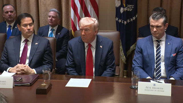 President Trump Hosts First Cabinet Meeting, Feb. 26, 2025 President Trump Hosts First Cabinet Meeting, Feb. 26, 2025