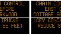 Chain Controls on Hwy 4 & Hwy 88 this Morning