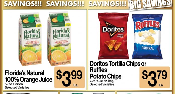 Sender’s Market Weekly Ad & Grocery Specials Through February 25th! Shop Local & Save!!