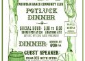 The Mountain Ranch Community Club’s Potluck Dinner