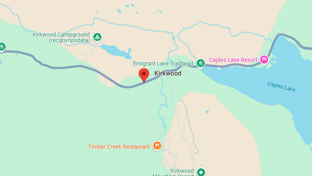 Traffic Update….Vehicle Off Roadway Collision Near Hwy 88 & Kirkwood.  Vehicle Running No Response from Inside?