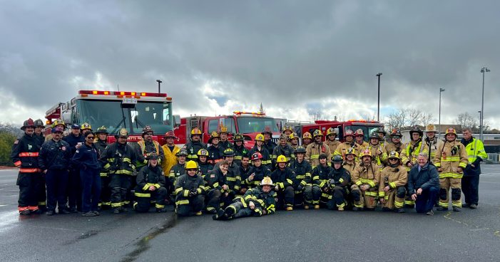 Bret Harte High School Fire Tech Program Hosts Multi-Agency Training Exercise