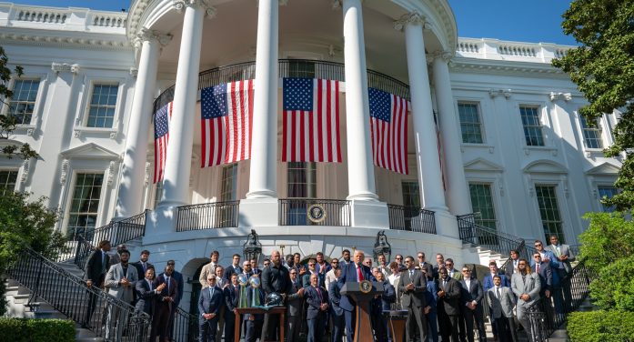 President Trump Welcomes 2025 Super Bowl Champions – The Philadelphia Eagles to White House