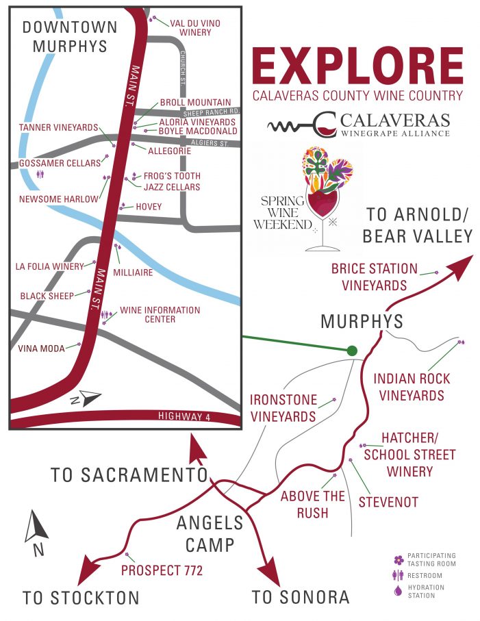 Calaveras Winegrape Alliance’s Spring Wine Weekend April 26th & 27th, 2025