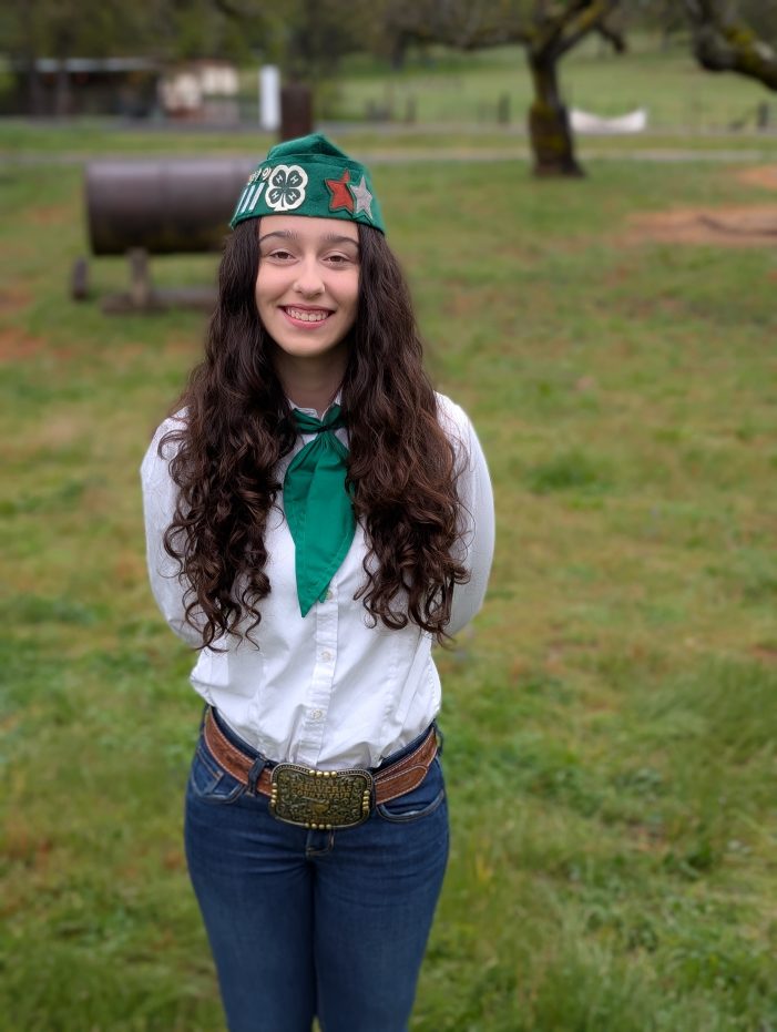 Mountain Ranch’s Cecilia O’Green Selected as California 4-H State Ambassador