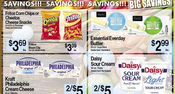 Sender’s Market Weekly Ad & Grocery Specials Through April 22nd! Shop Local & Save!! Sender’s Market Weekly Ad & Grocery Specials Through April 22nd! Shop Local & Save!!