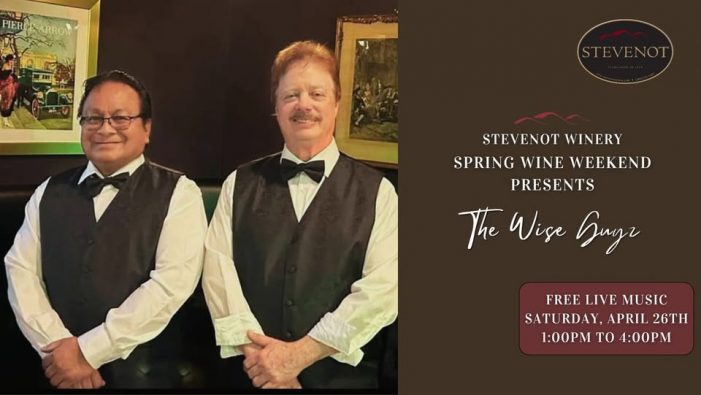 Stevenot Winery Presents: The Wise Guyz – FREE Live Music