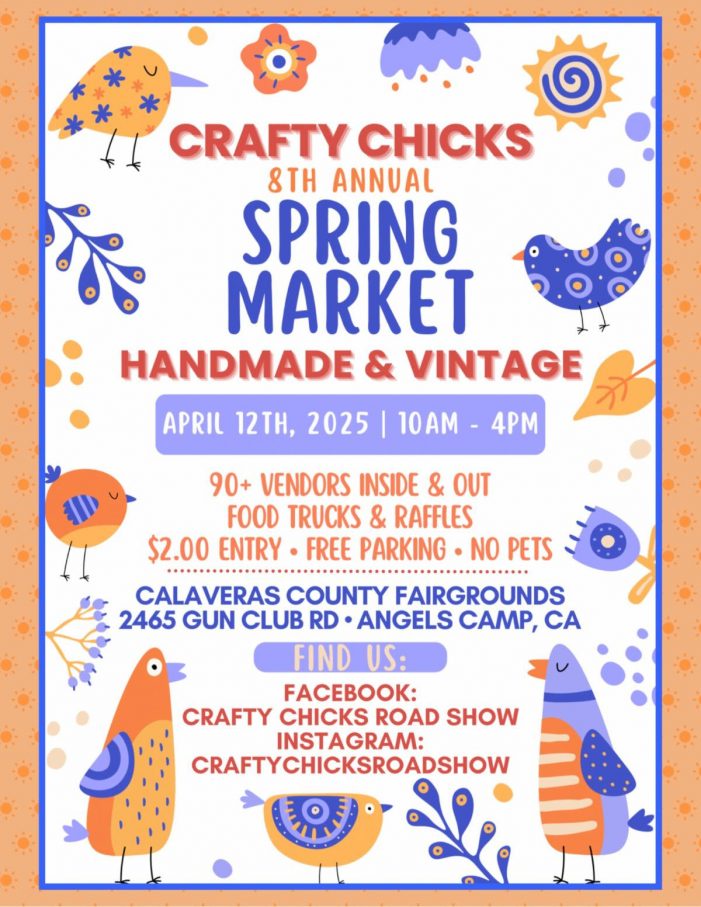 The 2025 Crafty Chicks Spring Market is Tomorrow at Frogtown!!