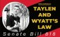 Sen. Alvarado-Gil on “Taylen and Wyatt’s” Law