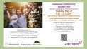 Join the Calaveras Community Foundation Blood Drive on May 27th.