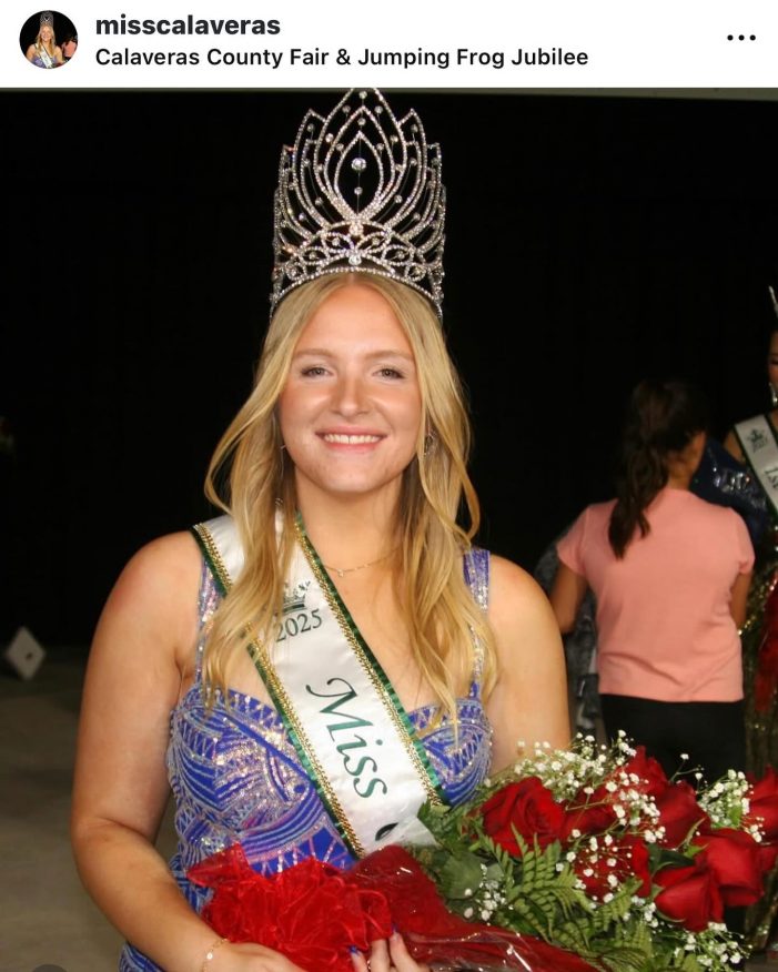 Congratulations to 2025 Miss Calaveras Averi Adams