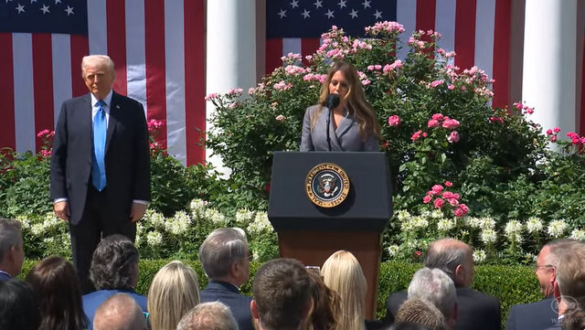 President Trump and the First Lady Participate in a Bill Signing, May 19, 2025