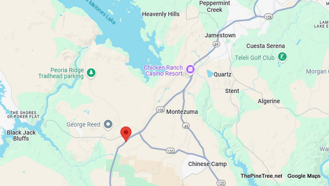 Traffic Update….Truck Loses Cement in Southbound Lane of Hwy 108 & Obyrnes Ferry Road