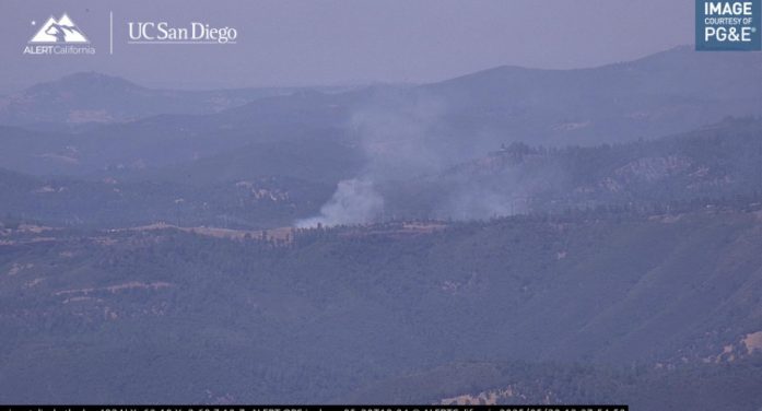 Traffic & Fire Update….(Update…Forward Progress Stopped) Firefighters Working the Skunk Fire a Vegetation Fire on Mine Dump Butte Road