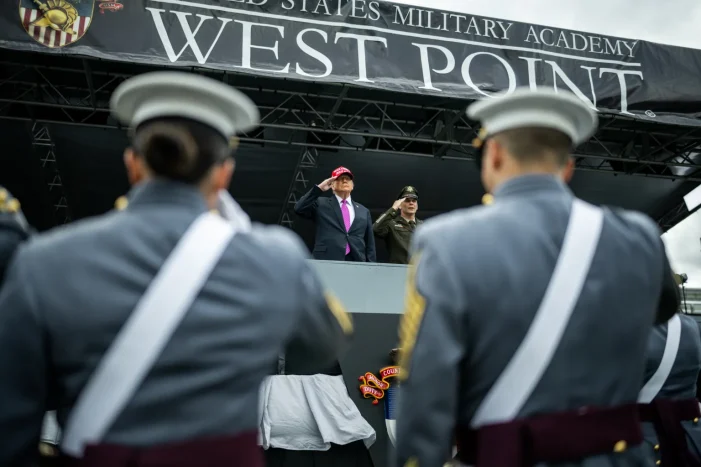 At West Point, President Trump Lauds the “Future Leaders of America’s Army”