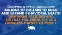 Governor Newsom Announces Billions of Dollars for Behavioral Health Treatment Facilities & Services