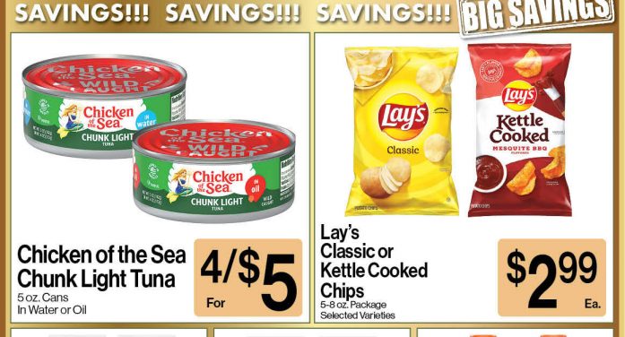 Sender’s Market Weekly Ad & Grocery Specials Through May 20th! Shop Local & Save!!