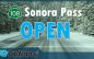 Sonora Pass on State Route 108 to Formally Reopen on Thursday, May 15, 2025, at 10:00 a.m.