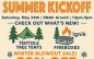 SNAC Summer Kickoff this Saturday from 12pm – 5pm!  Don’t Miss It!!
