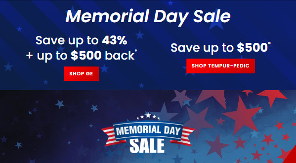 Huge Memorial Day Savings at Middleton’s Furniture & Appliances! Deeply Rooted in Your Community Since 1955!