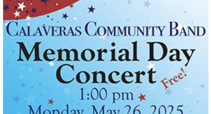 Calaveras Community Band Memorial Day Concert!