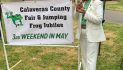 Senator Marie Alvarado-Gil Welcomes Media to Capitol Frog Jump Tradition