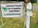 Senator Marie Alvarado-Gil Welcomes Media to Capitol Frog Jump Tradition