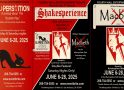 Shakespeare’s Plays Superstition & Macbeth San Andreas The Metropolitan & Metropolitan Park