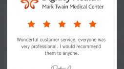 Wonderful Customer Service at Mark Twain Medical Center