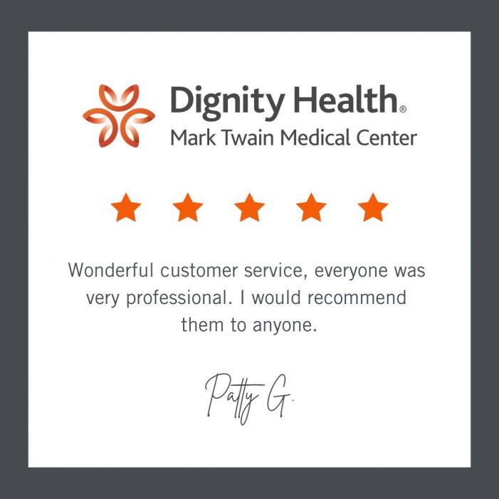 Wonderful Customer Service at Mark Twain Medical Center Wonderful Customer Service at Mark Twain Medical Center