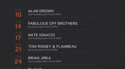The Bistro Espresso June Concert Lineup!  Attend Them All!!