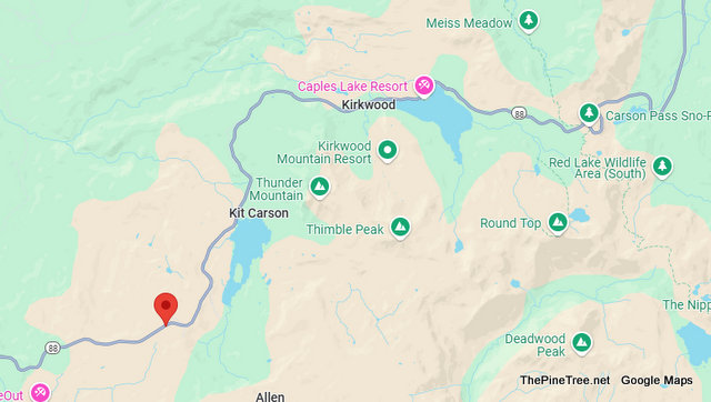 Traffic Update….Collision Near Hwy 88 & Tragedy Springs Road
